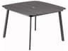 Eiland Aluminum Square Umbrella Hole Dining Table