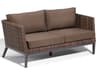 Salino Carbon Sable Toast Aluminum Cushion Sofa