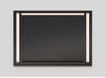 Skylight Black Square Wall Mirror