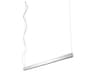 Zepp 2-Light Polished Nickel Linear Island Pendant