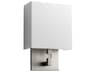 Chameleon 1-Light Satin Nickel Wall Sconce
