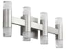 Alarum 8-Light Satin Nickel Vanity Light