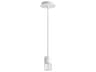 Spirit 1-Light White Cylinder Linear Mini Pendant