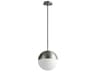 Mondo 1-Light Satin Nickel Globe Mini Pendant