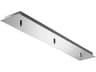 Polished Chrome 3-Light Linear Canopy