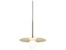 Bola Disc 1-Light Globe Mini Pendant