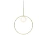 Bola Halo 1-Light Globe Round Pendant