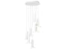 Cielo 7-Light Cylinder Linear Chandelier