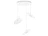 Circa 3-Light Linear Round Chandelier