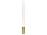 Elise Brass PMMA Diffuser Floor Lamp