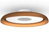 Nivel 1-Light Terracotta Orange Round Flush Mount
