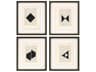 Vintage Geometrics-I Wall Art Set of 4