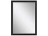 869 Mirror Group Black Silvered Wall Rectangular Mirror