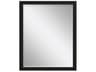 869 Mirror Group Black Silvered Wall Rectangular Mirror