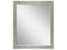 864 Mirror Group Metallic Silvered Wall Rectangular Mirror