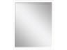 867 Mirror Group White Silvered Wall Rectangular Mirror