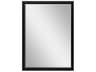 Black Rectangular Wall Mirror
