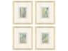 Ribbon Dance II Framed Art - Set of 4