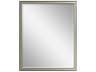 Metallic Rectangular Wall Mirror