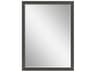 Brown Rectangular Wall Mirror