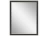 Brown Rectangular Wall Mirror