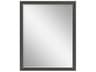 Brown Rectangular Wall Mirror