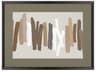 Abstract Strokes in Brown-II Wall Art