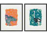 Animals Wild Wonderland-III Wall Art Set of 2