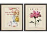 Florals Le Fleur-I Wall Art Set of 2