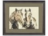 Animals Equine Sketch Duo Wall Art