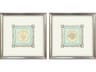 Coral Circles I Framed Art - Set of 2
