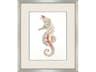 Crab Celebration Seahorse II Framed Art