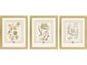 Garden Study III Framed Art - Set of 3