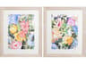 Florals Flora Botanic Wall Art Set of 2