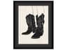 Juvenile Cowboy Boots Wall Art