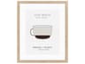 Culinary Flat White Wall Art