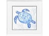 Animals Indigo Ocean Turtle Wall Art