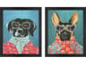 Whimsy Dog I Framed Art - Set of 2