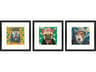 Master Dogs I Framed Art - Set of 3