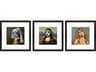 Master Dogs II Framed Art - Set of 3