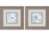 Animals Seabed Scene-A Wall Art Set of 2