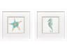 Sea Creatures I Framed Art - Set of 2