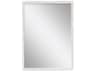 418 Mirror Group White Silvered Wall Rectangular Mirror