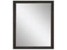 843 Mirror Group Brown Metallic Silvered Wall Rectangular Mirror
