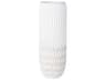 White 17" High Lacuna Vase