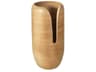 Natural 12" High Interval Wood Vase