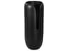 Black 15" High Interval Wood Vase