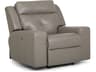 Grove Leather Upholstery Power Recliner Wall Hugger with Power Headrest
