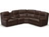 Regent Leather Upholstery Sectional Sofa