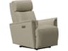 Chalet Leather Upholstery Wall Hugger Power Recliner with Power Headrest and Power Lumbar